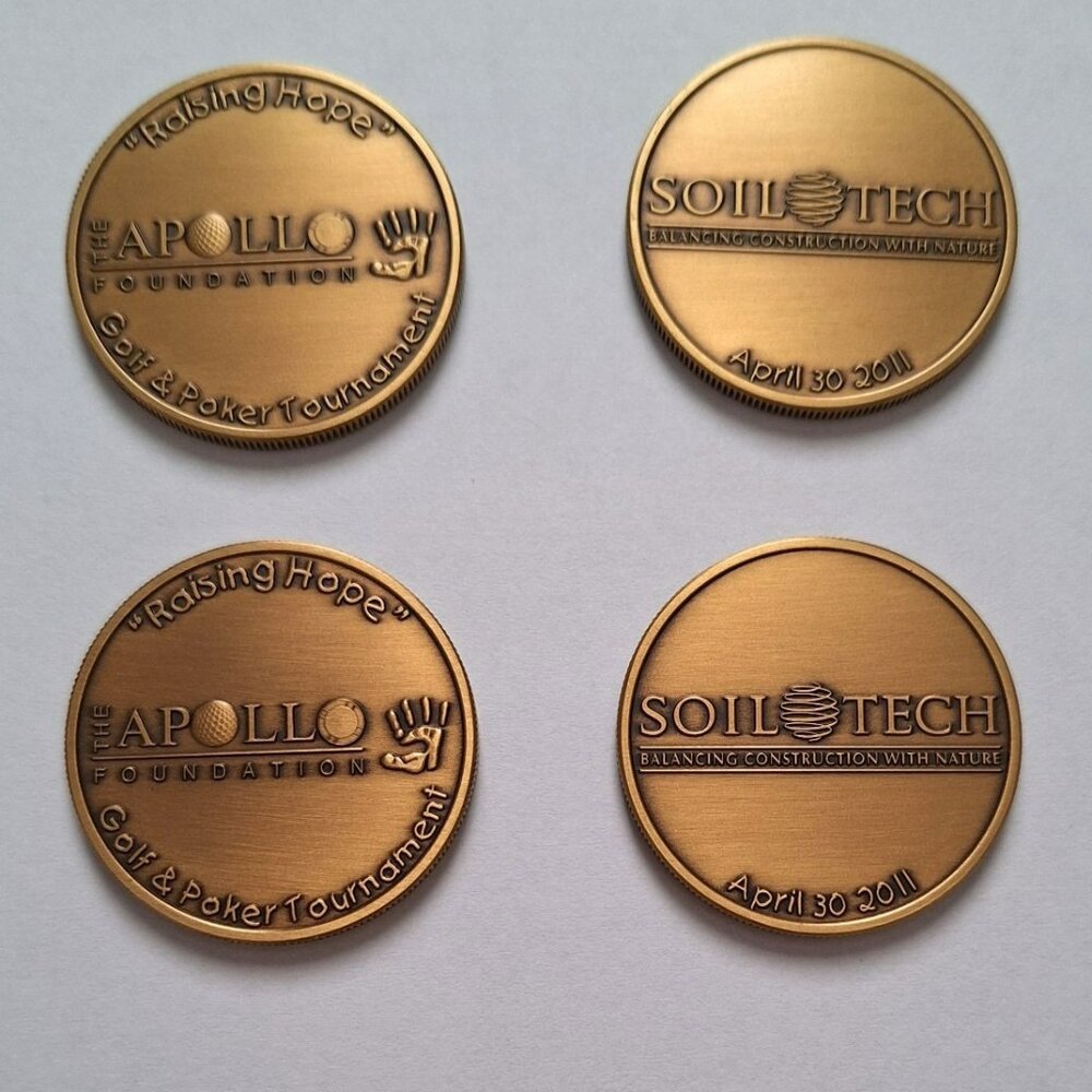 Apollo Foundation Golf and Poker Tournament Coin